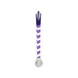 Med26 3.25" Blank Star Medal Silver&Purple