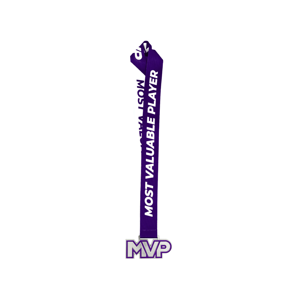 MED25 MVP 4" Medal - Silver/Grape