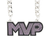 MVP26 Stone Chain Silver/Purple
