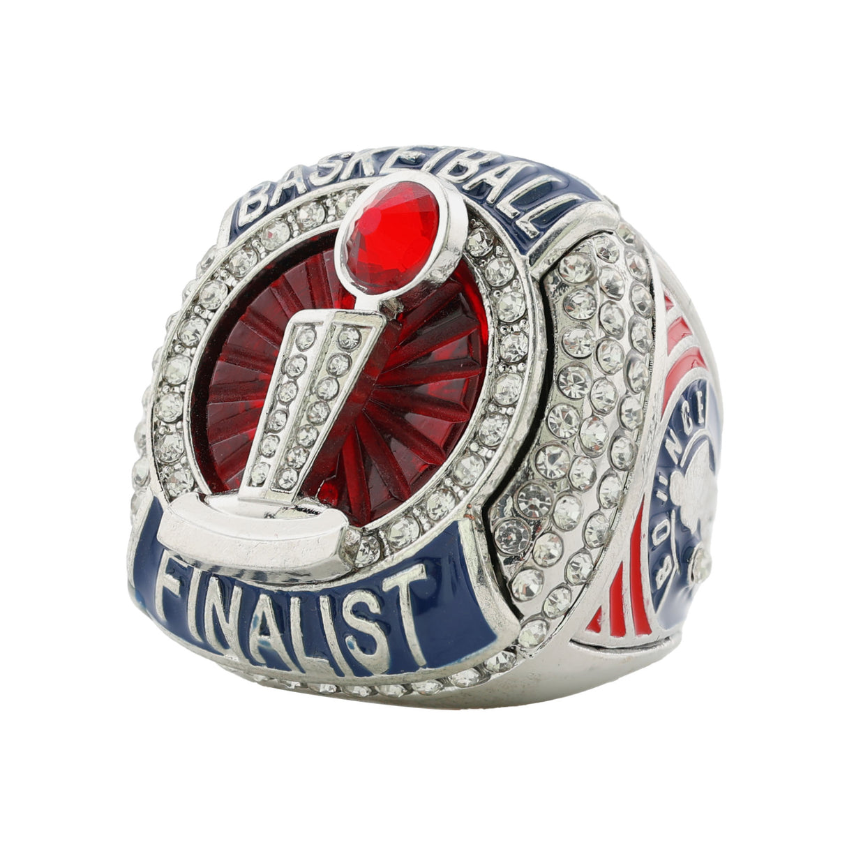 Basketball25 Silverout Finalist Ring