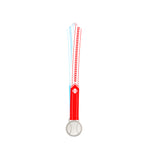 MED27 3'' Silver/Carolina&Red Baseball Medal