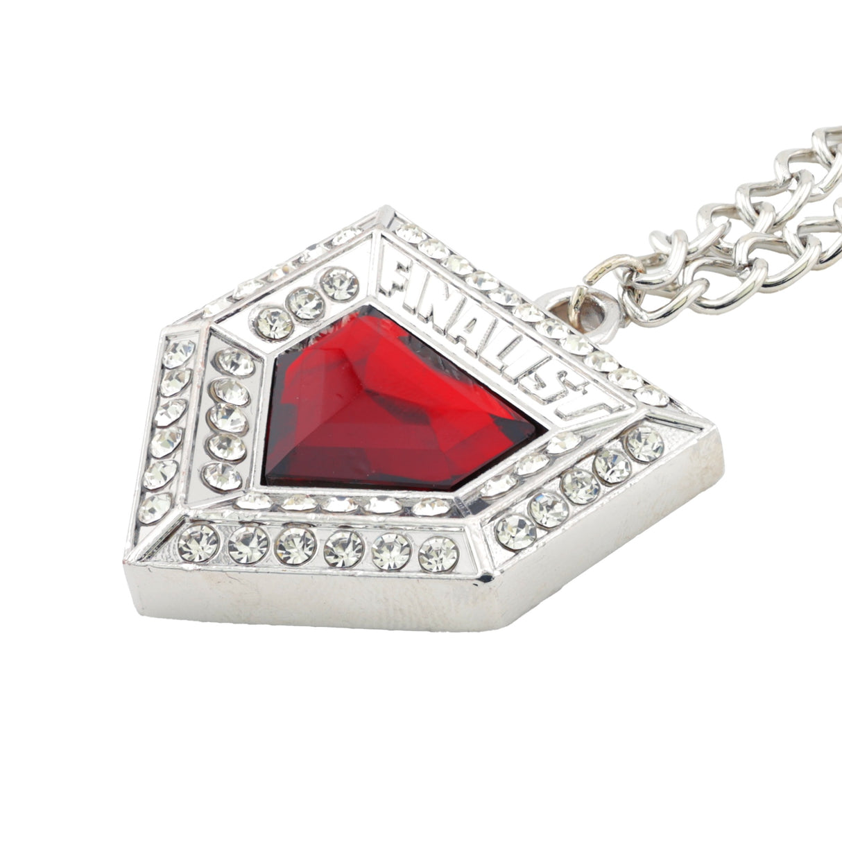 Pendant26 Finalist Chain Silver/Red
