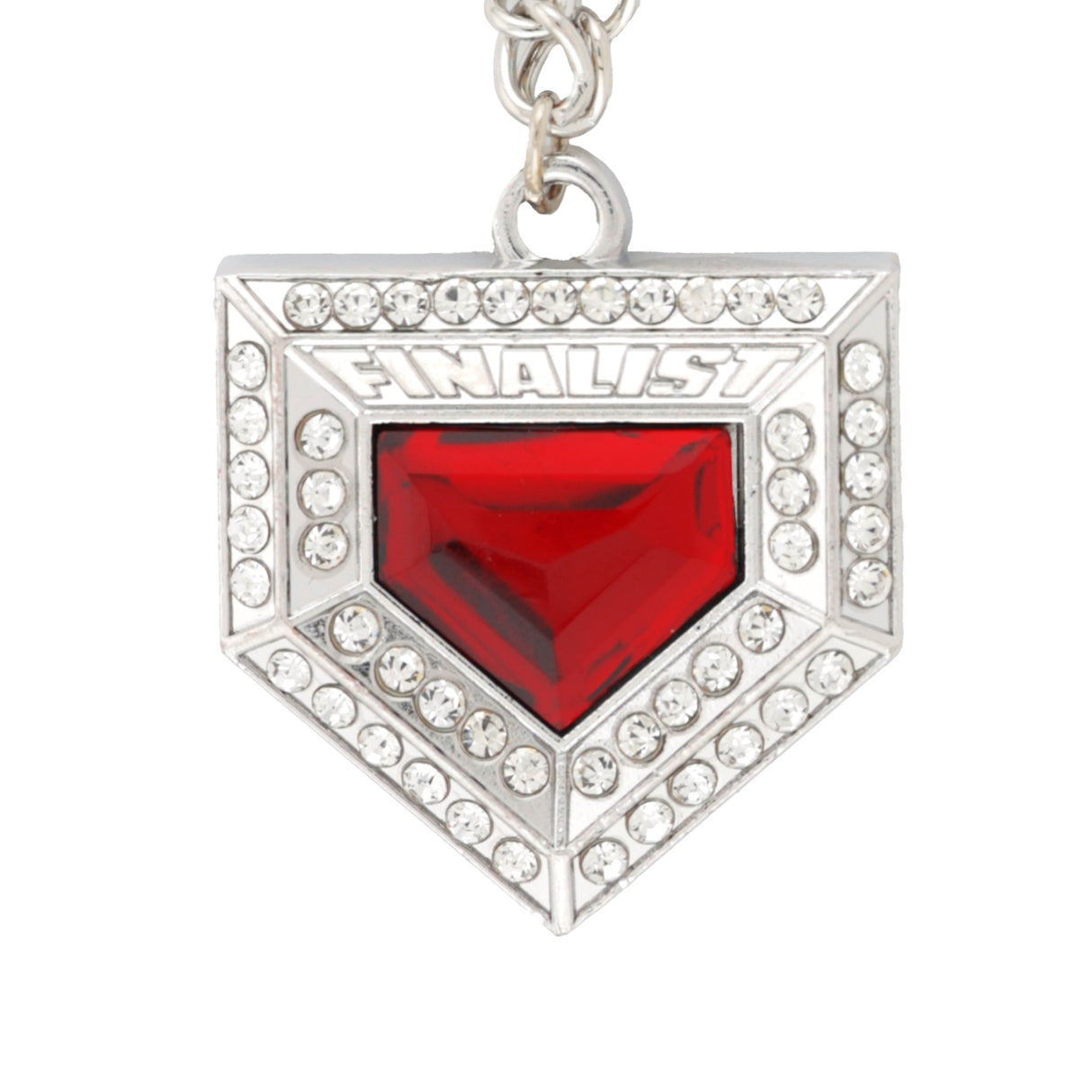Pendant26 Finalist Chain Silver/Red
