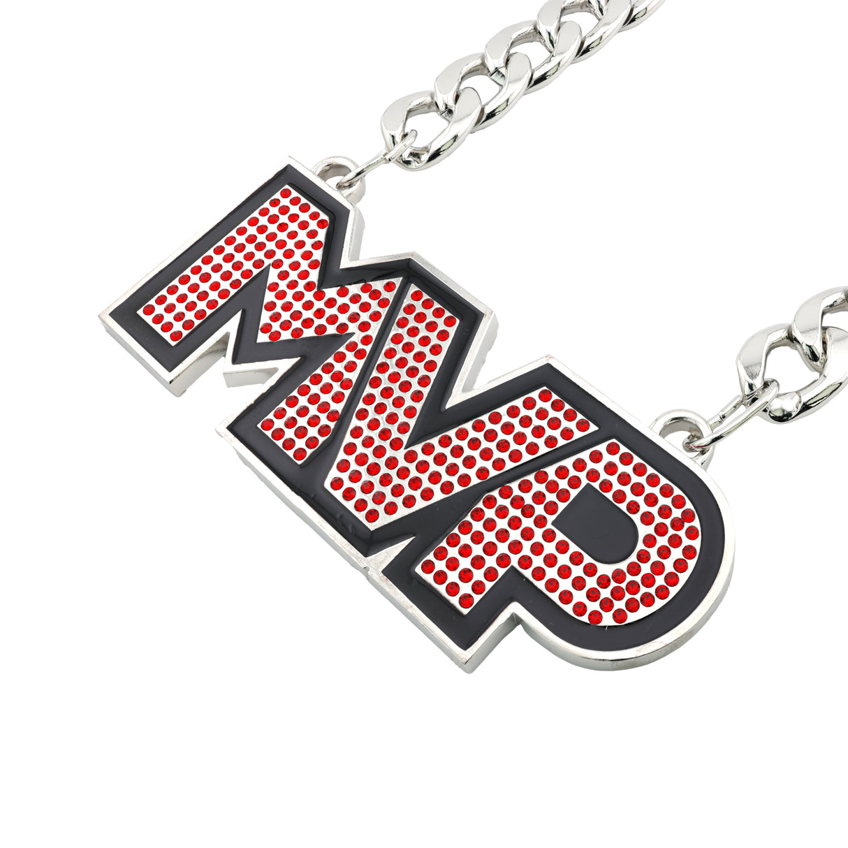 MVP26 Stone Chain Silver/Red