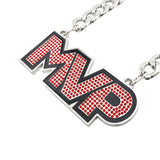 MVP26 Stone Chain Silver/Red