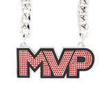 MVP26 Stone Chain Silver/Red