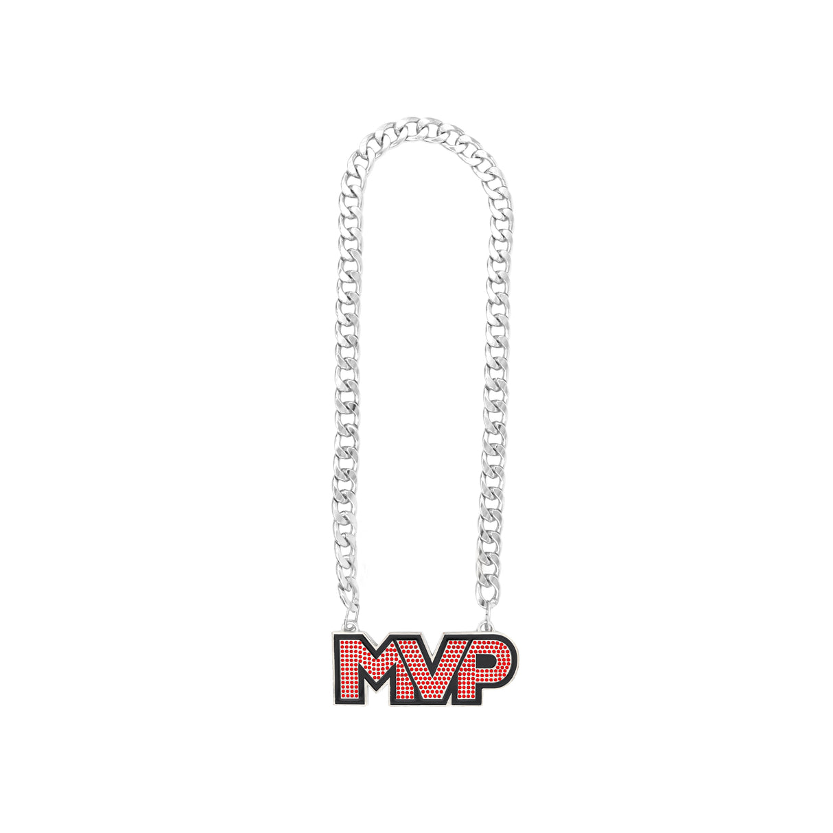 MVP26 Stone Chain Silver/Red