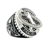 GEN26C Softball Black&White Tournament Finalist Ring