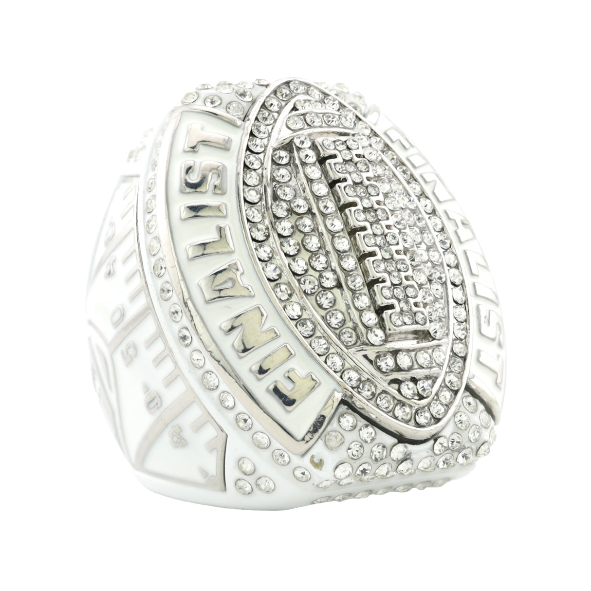 Football26A White Finalist Ring