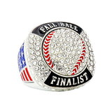 GEN25A White Fall Ball Finalist Ring