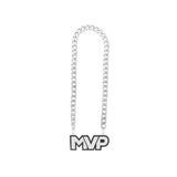 MVP26 Stone Chain White/Silver/Clear