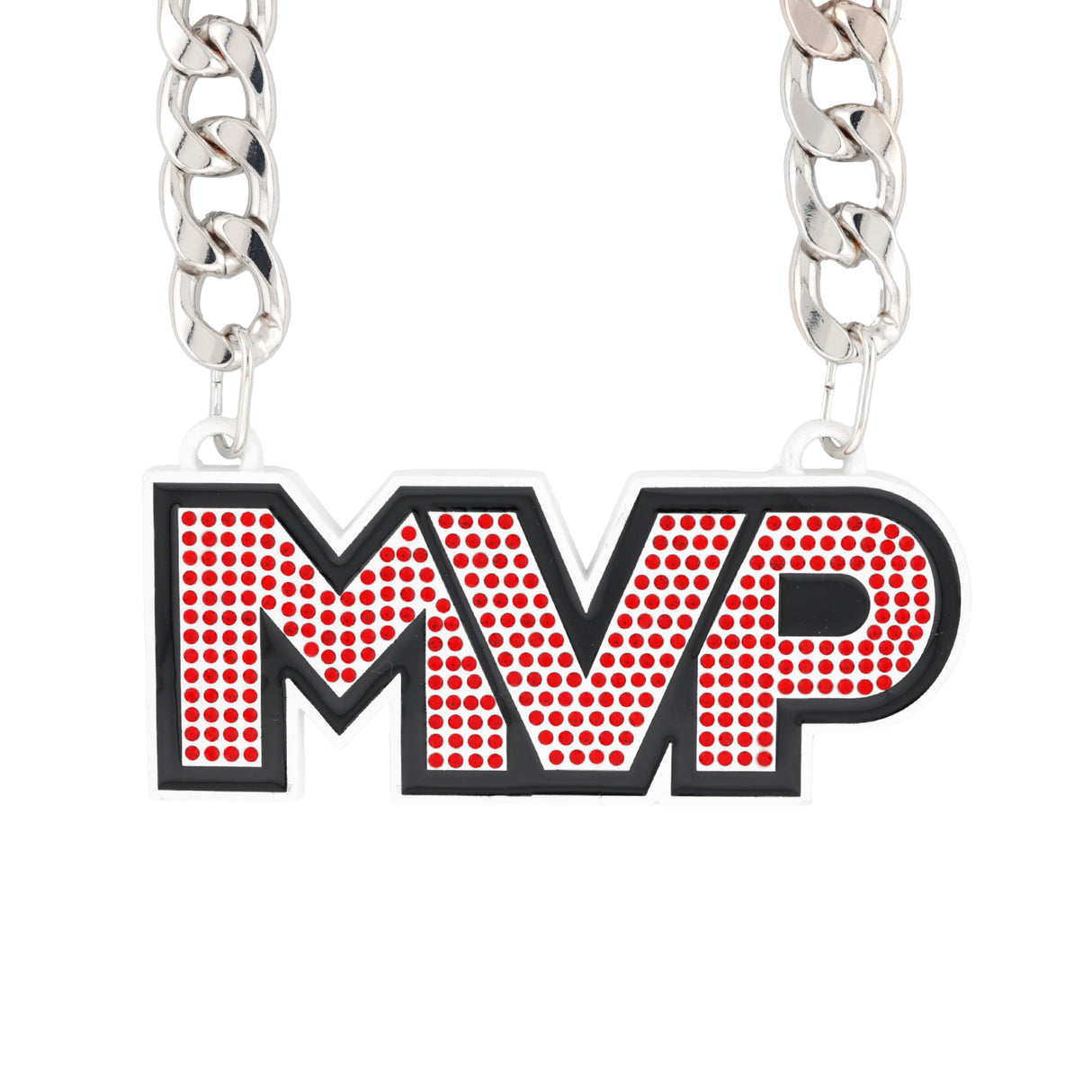 MVP26 Stone Chain White/Silver/Red