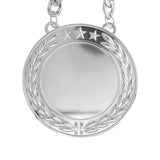 Blank Wreath Chain Silver