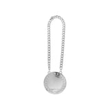 Blank Wreath Chain Silver