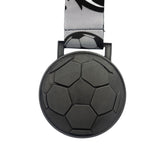 GEN24 3" Soccer Medal - Antique Gunmetal