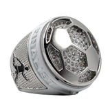 Soccer2 White Finalist Ring