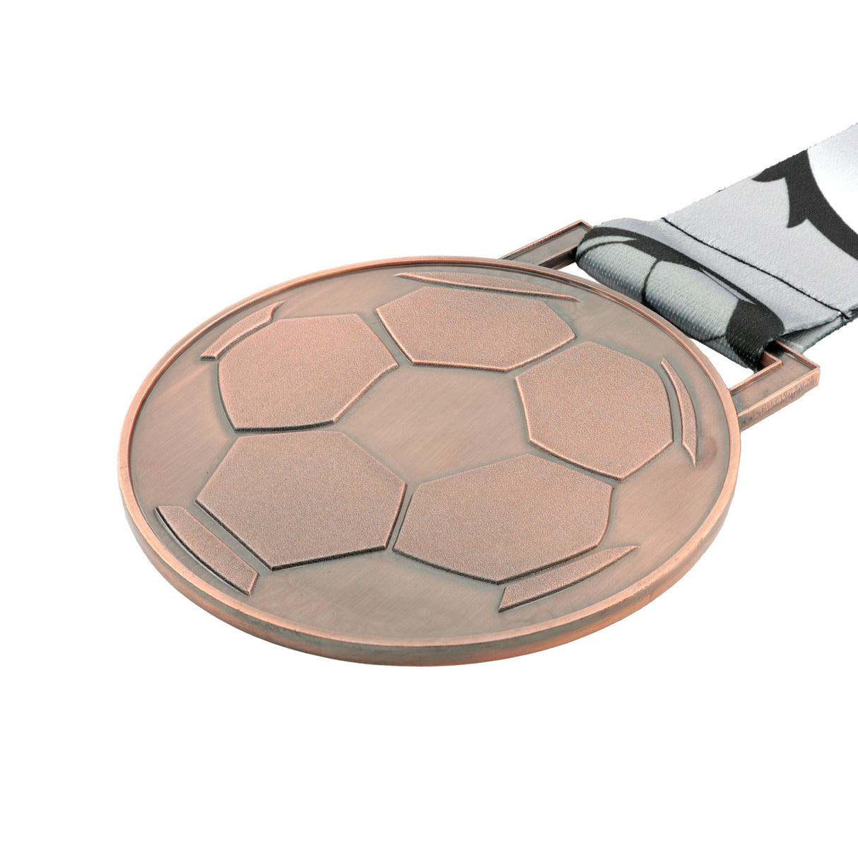 GEN24 3" Soccer Medal - Antique Copper
