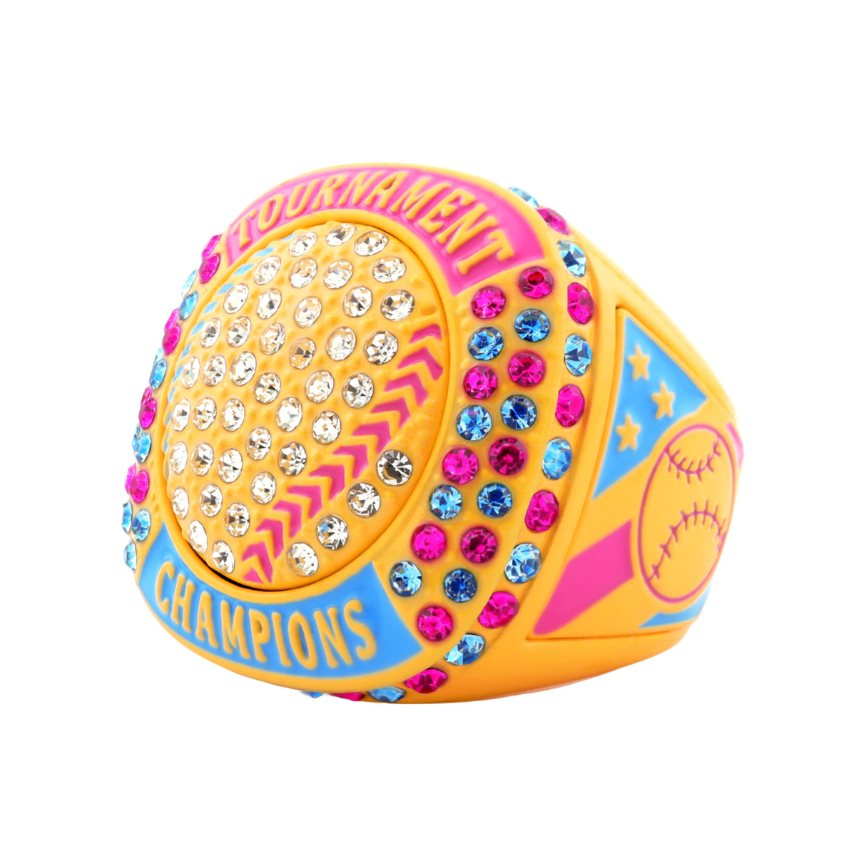 GEN25A Waffle/Blue&Pink Tournament Champions Ring