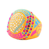 GEN25A Waffle/Blue&Pink Tournament Finalist Ring