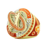 GEN26C Baseball Red&Orange&Tan Tournament Finalist Ring
