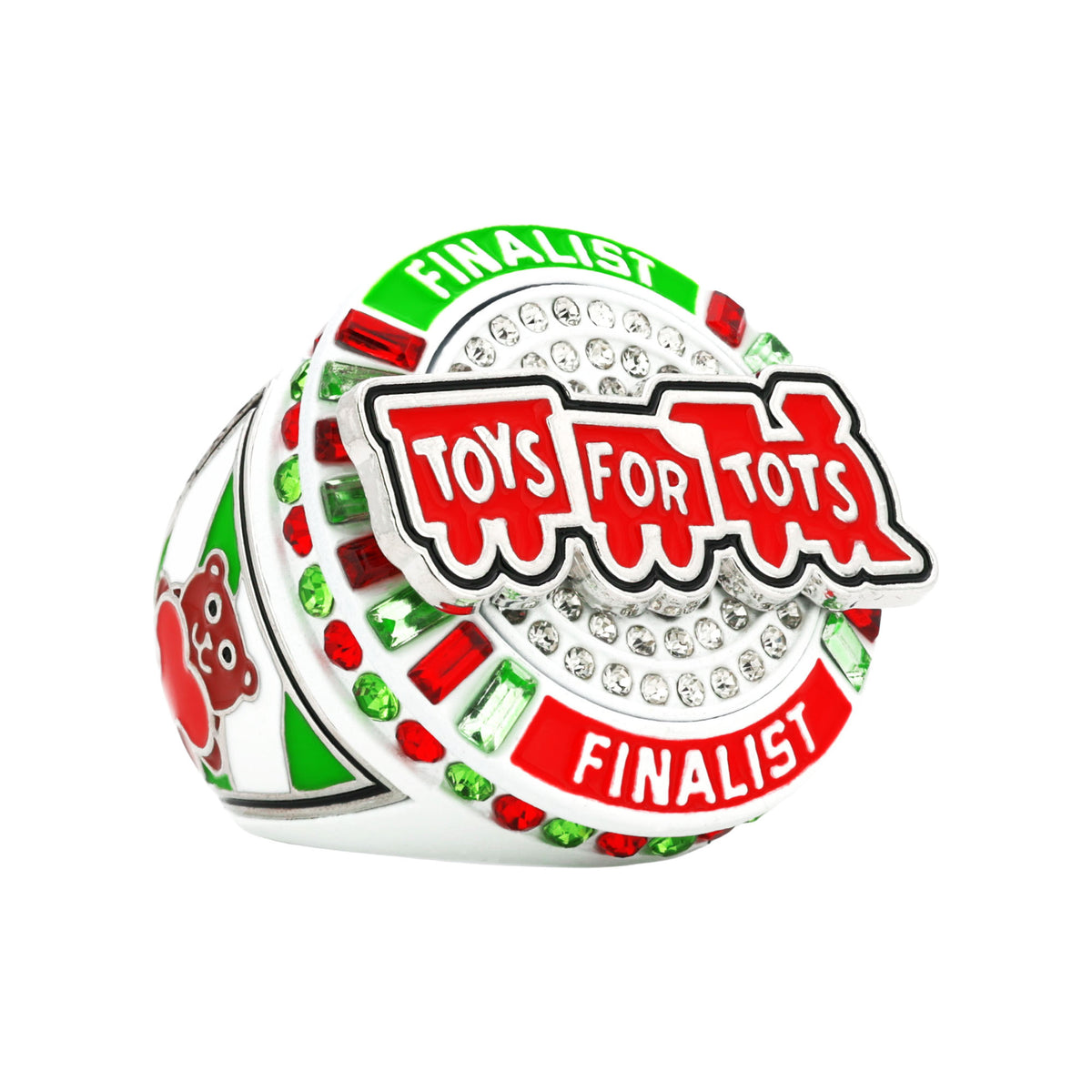 GEN26 Toys 4 Tots Silver Ring