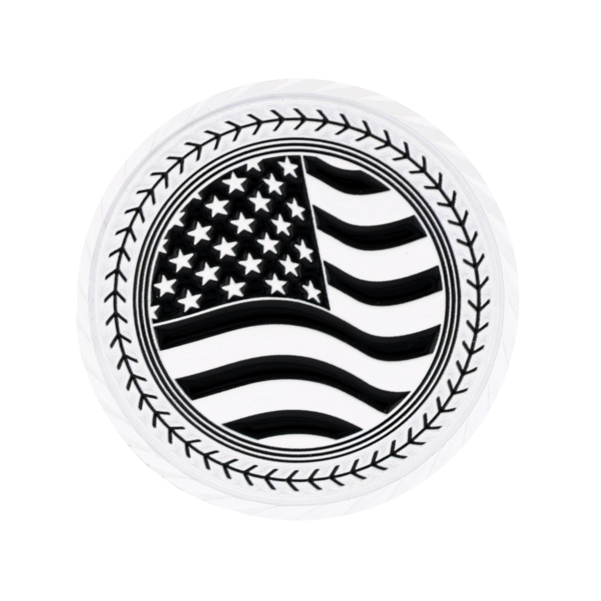 GEN2 2" Black&White Player Of The Game Coin