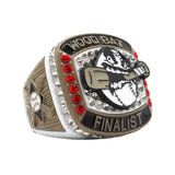 White Wood Bat Finalist Ring