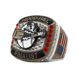 White Wood Bat Finalist Ring