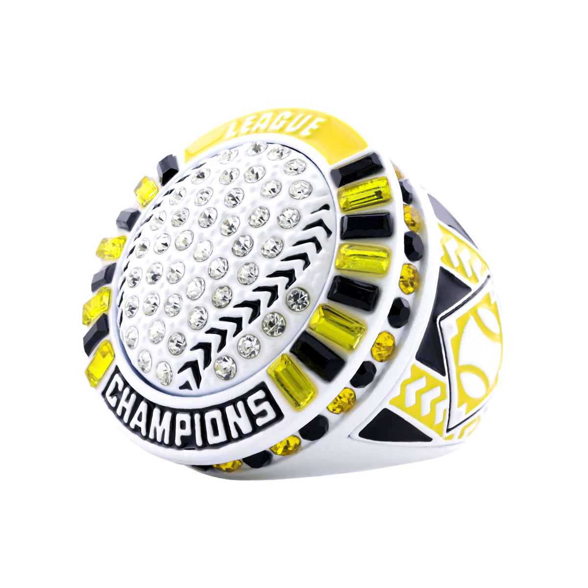 GEN26E Black&Yellow League Champions Ring