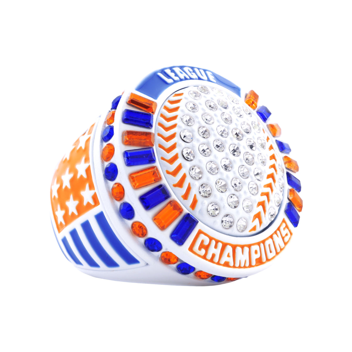 GEN26E Blue&Orange 1 League Champions Ring