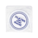 GEN2 2" Blue&White Player Of The Game Coin