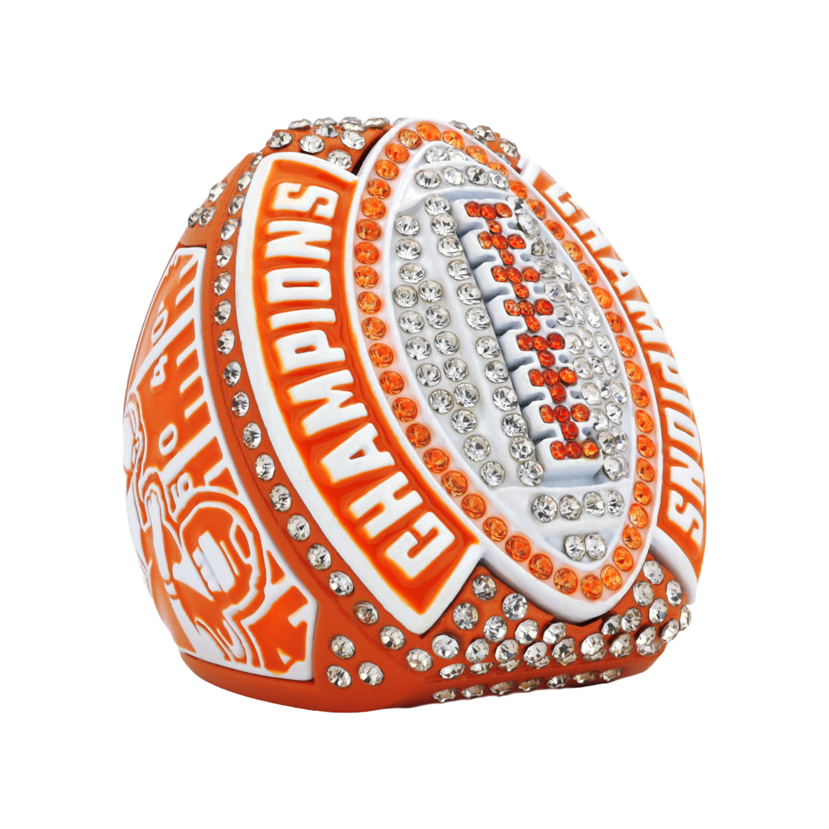 Football26A Burnt Orange Champions Ring