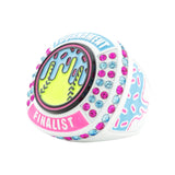 GEN27 Drip Softball White Icy Tournament Finalist Ring
