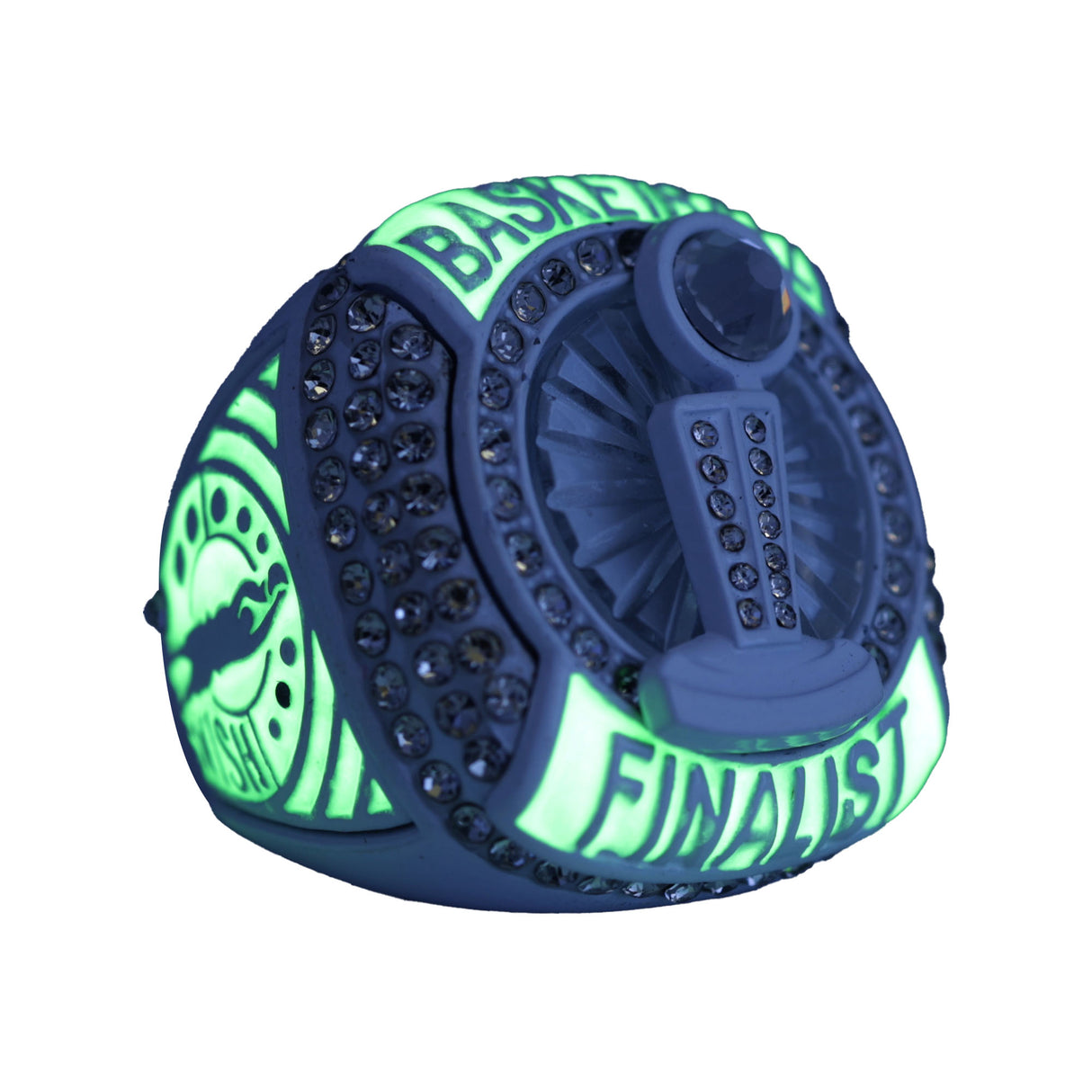 Basketball25 Glow Finalist Ring