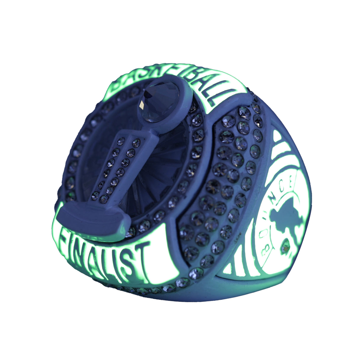 Basketball25 Glow Finalist Ring