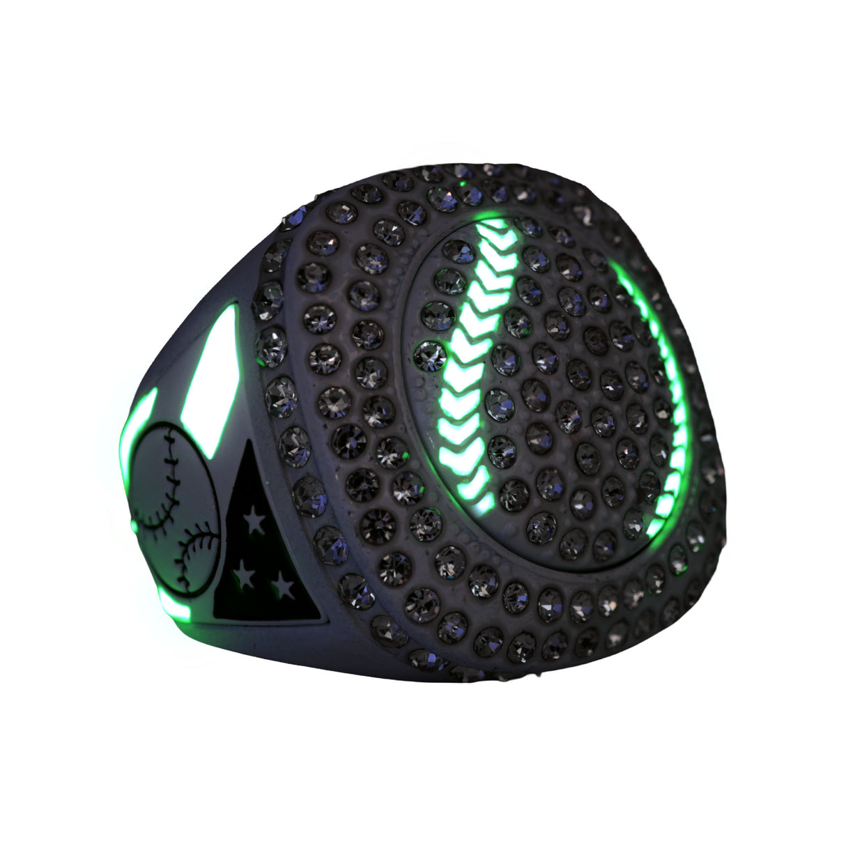 GEN25A Glow All Stones Ring