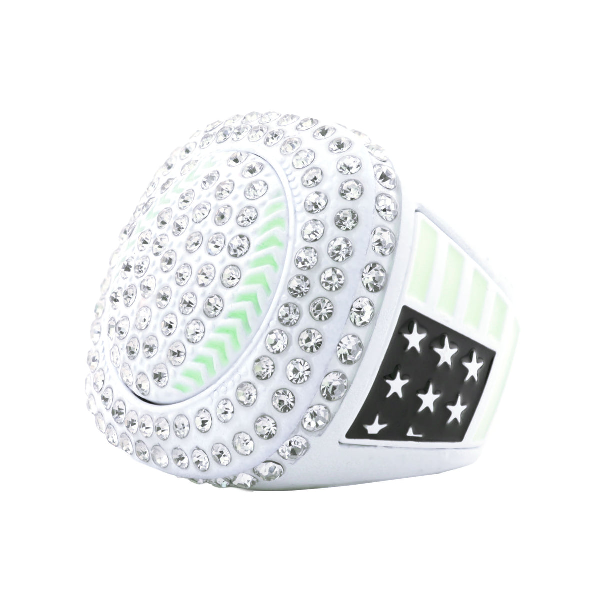GEN25A Glow All Stones Ring