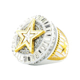 Star26 Gold&White Ring