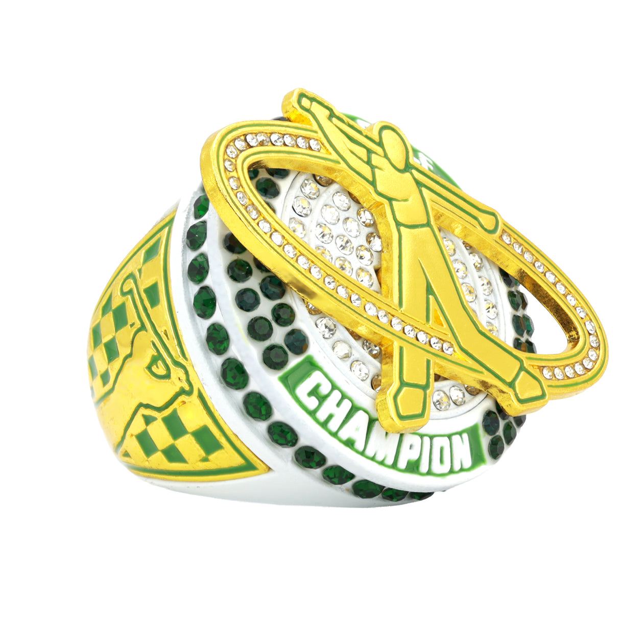 Golf27 White Champions Ring