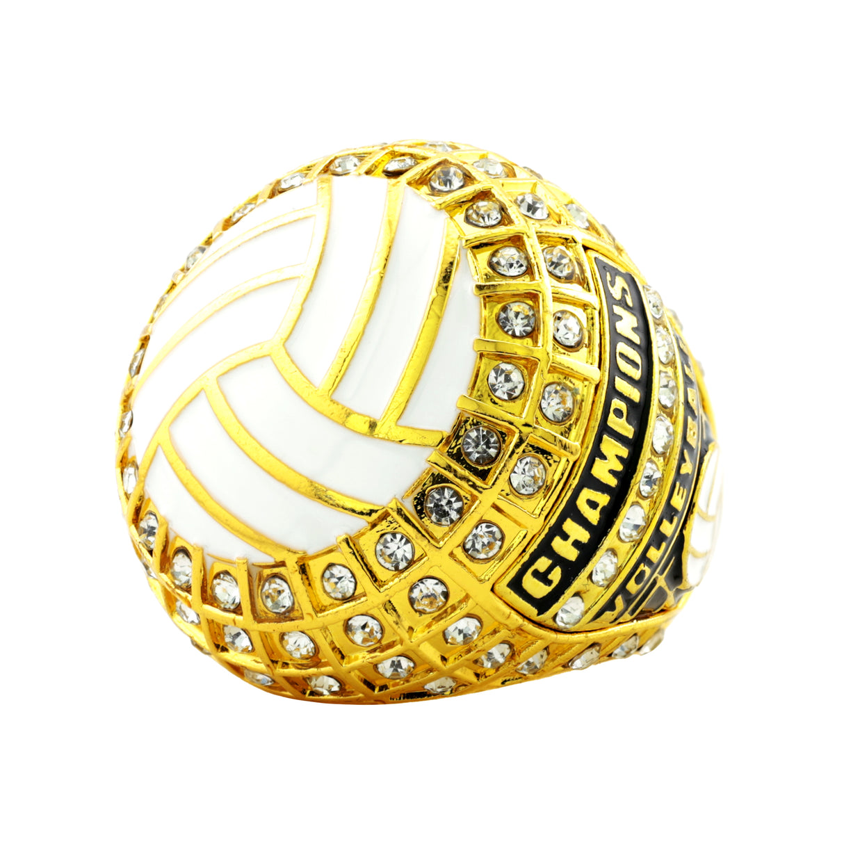 Volleyball26 Gold Champions Ring