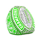 Football26A Green&White Champions Ring