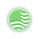 GEN2 2" Green&White Player Of The Game Coin