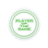 GEN2 2" Green&White Player Of The Game Coin