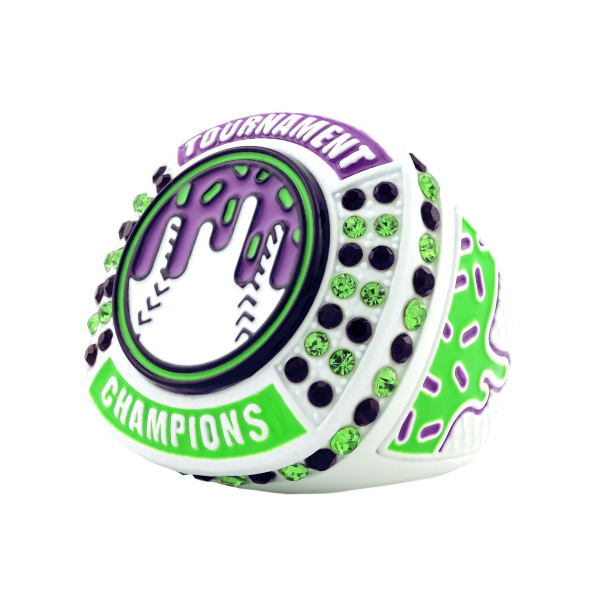 GEN27 Drip Baseball White Goblin Tournament Champions Ring