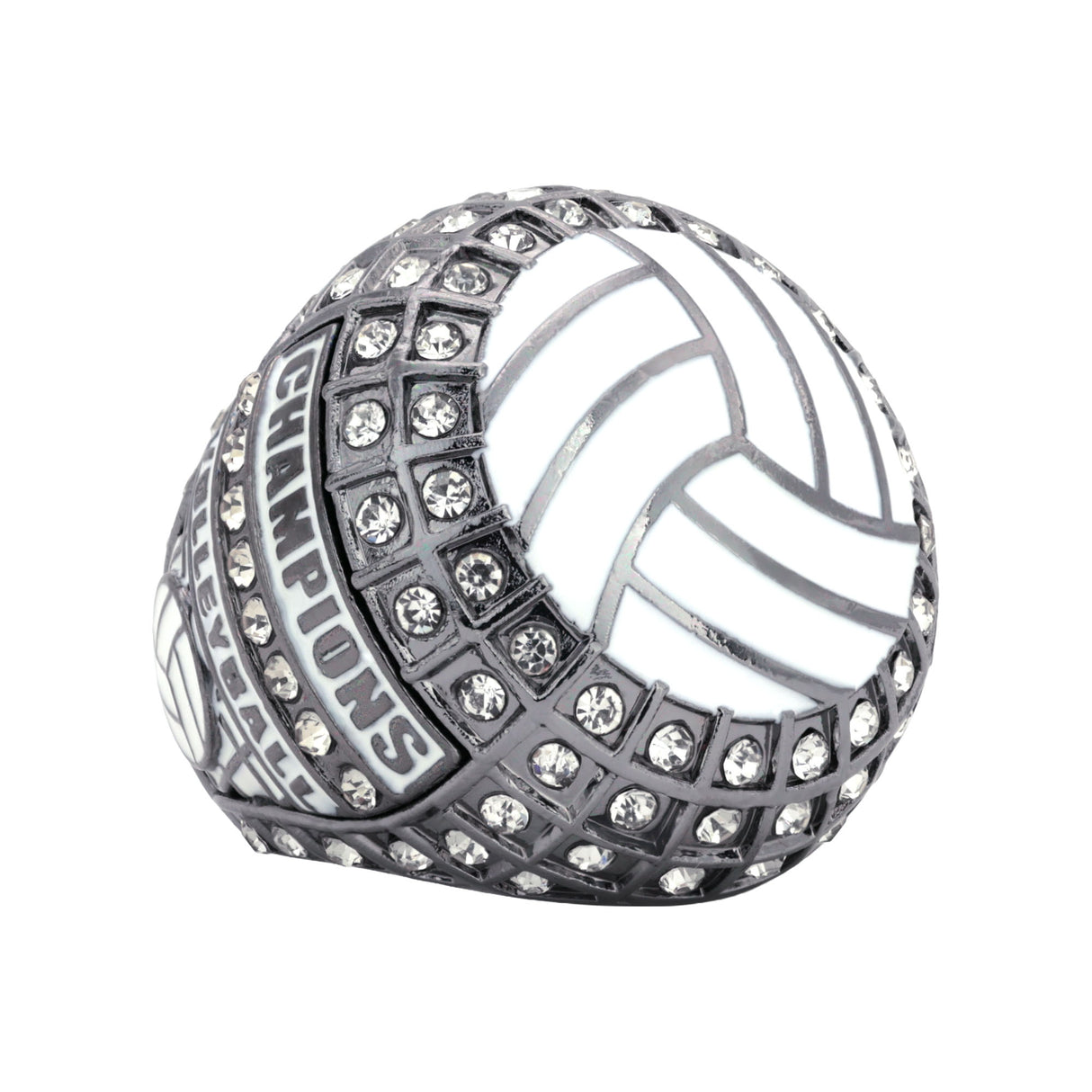 Volleyball26 Gunmetal Champions Ring