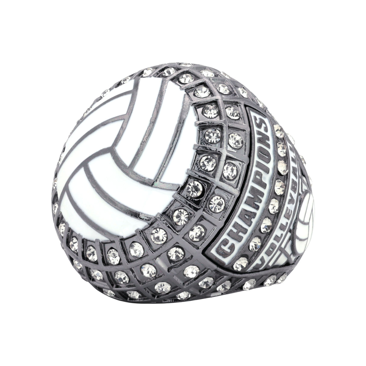 Volleyball26 Gunmetal Champions Ring