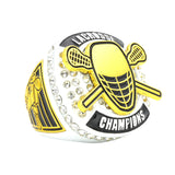 Lacrosse27 White Champions Ring