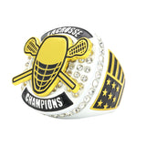 Lacrosse27 White Champions Ring