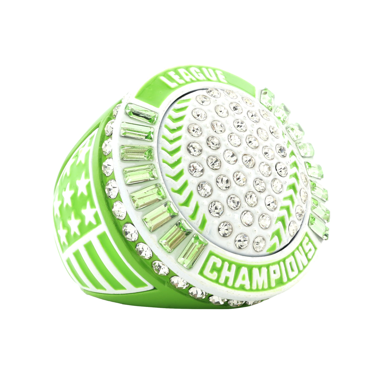 GEN26E Green&White League Champions Ring