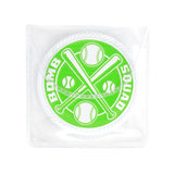 Bomb Squad Green & White Coin